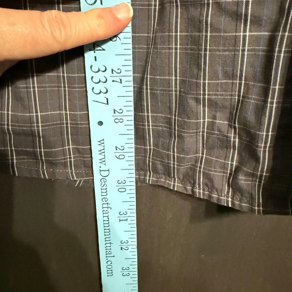 The North Face Mens Long Sleeve Plaid Button Up Shirt Size Medium M‎
